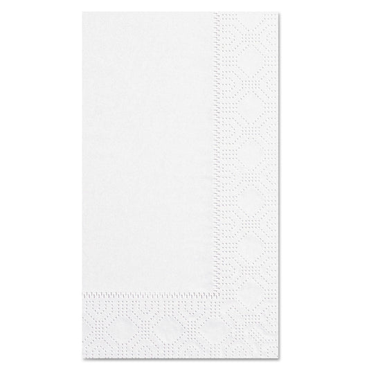 Hoffmaster Dinner Napkins, 2-Ply, 15 x 17, White, 1000/Carton