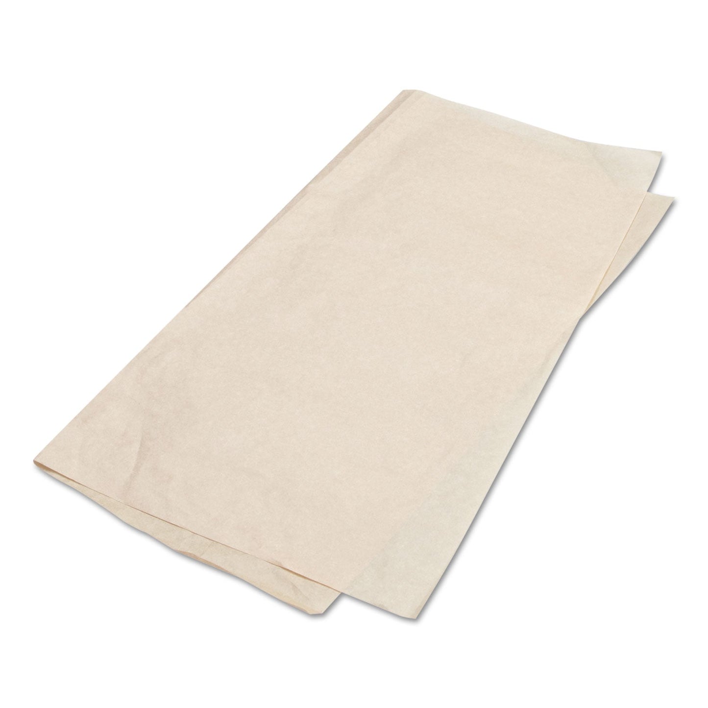 Bagcraft EcoCraft Grease-Resistant Paper Wraps and Liners, Natural, 15 x 16, 1,000/Box, 3 Boxes/Carton