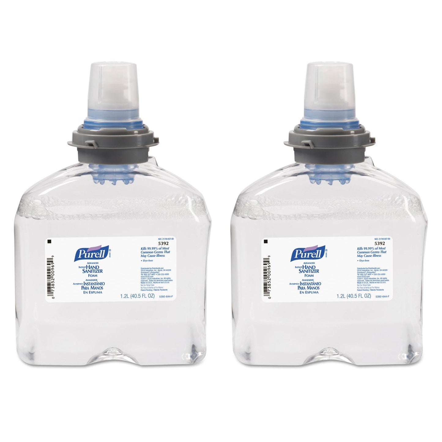 PURELL Advanced TFX Refill Instant Foam Hand Sanitizer, 1,200 mL, Unscented