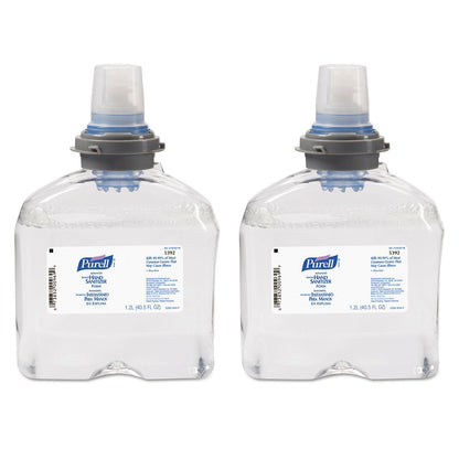 PURELL Advanced TFX Refill Instant Foam Hand Sanitizer, 1,200 mL, Unscented, 2/Caton