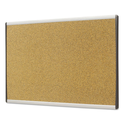Quartet ARC Frame Cork Cubicle Board, 18 x 30, Tan, Aluminum Frame