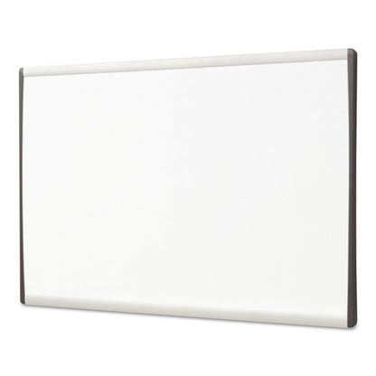 Quartet Magnetic Dry-Erase Board, Steel, 14 x 24, White Surface, Silver Aluminum Frame