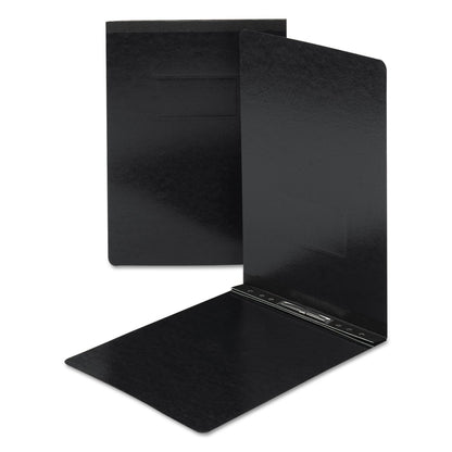 Smead Prong Fastener Pressboard Report Cover, Two-Piece Prong Fastener, 3" Capacity, 11 x 17, Black/Black