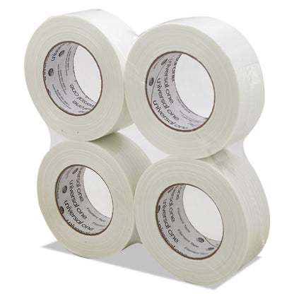 Universal 350# Premium Filament Tape, 3" Core, 48 mm x 54.8 m, Clear