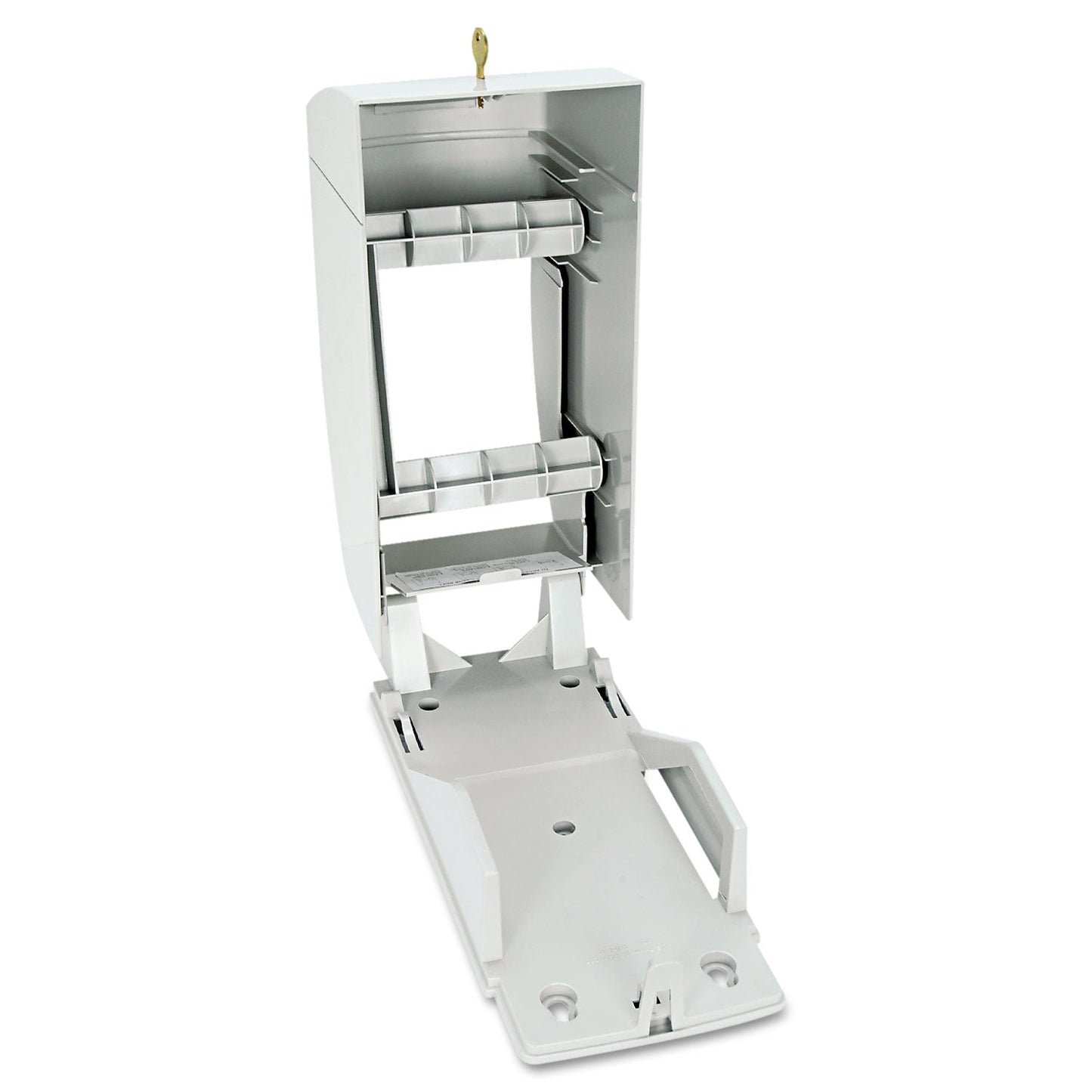Bobrick Matrix Series Two-Roll Tissue Dispenser, 6.25 x 6.88 x 13.5, Gray