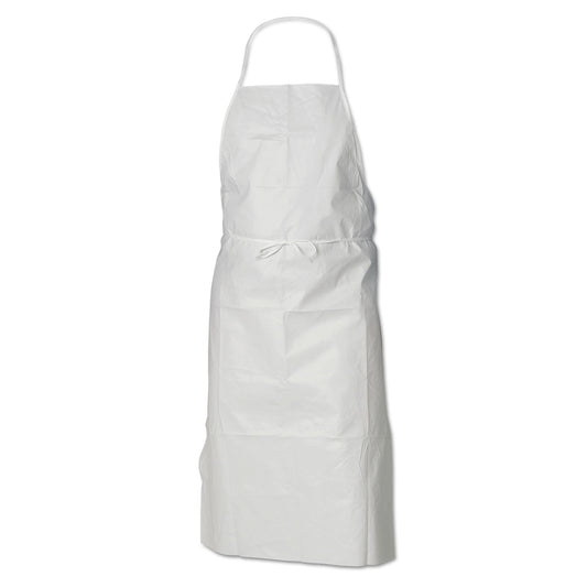KleenGuard A40 Liquid/Particle Protection Apron, Film Laminate, 28 x 40, White, 100/Carton