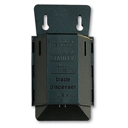Stanley Wall Mount Utility Knife Blade Dispenser w/Blades, 100/Pack