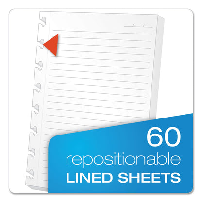 Ampad Versa Crossover Notebook, 3 Subject, Wide/Legal Rule, Navy Cover, 11 x 8.5, 60 Sheets