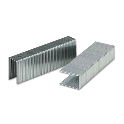 Bostitch Heavy-Duty Premium Staples, 0.88" Leg, 0.5" Crown, Steel, 1,000/Box