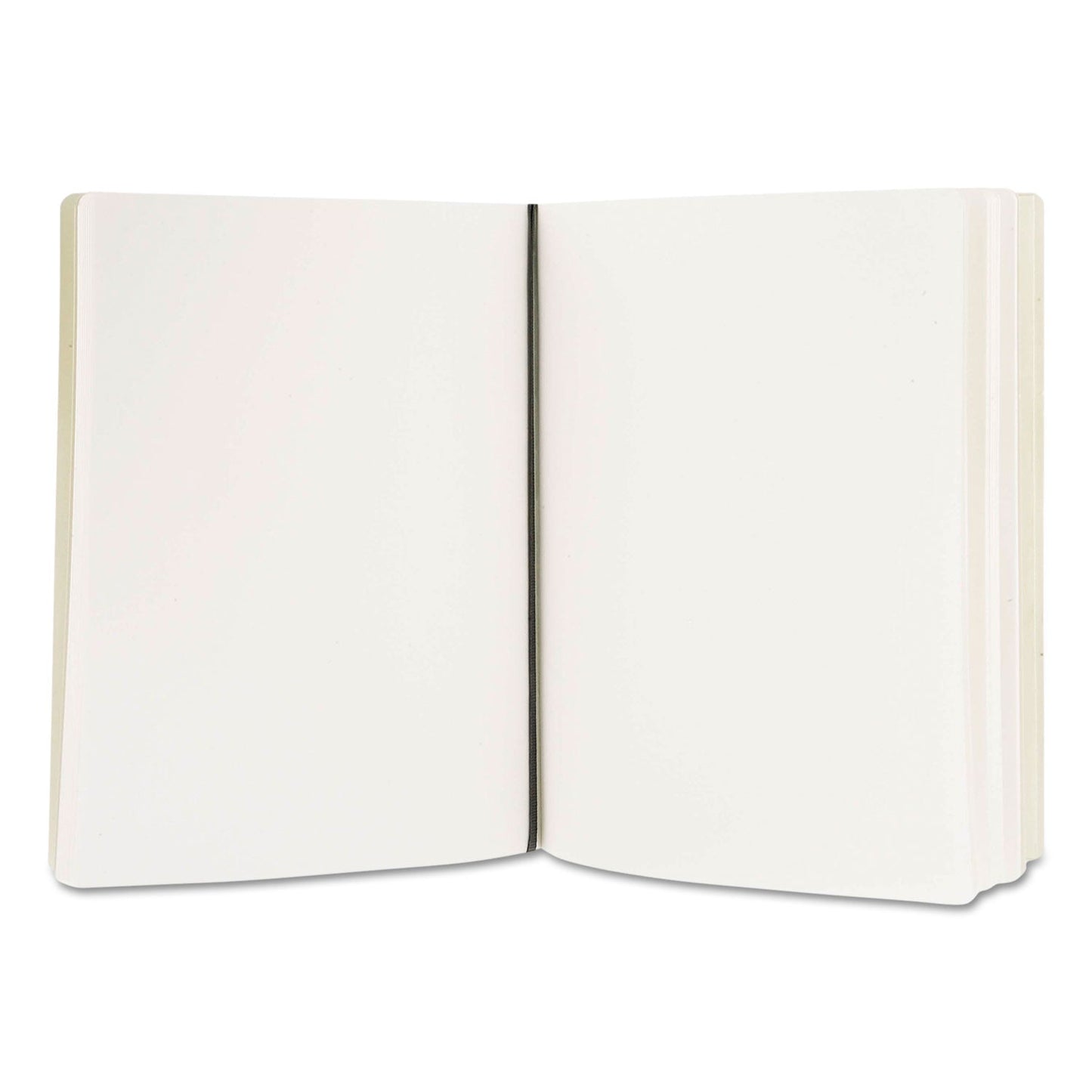 Moleskine Classic Softcover Notebook, 1 Subject, Unruled, Black Cover, 10 x 7.5, 192 Sheets