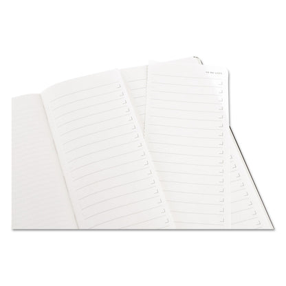 Moleskine Professional Notebook, Hardcover, 1 Subject, Narrow Rule, Black Cover, 9.75 x 7.5, 192 Sheets