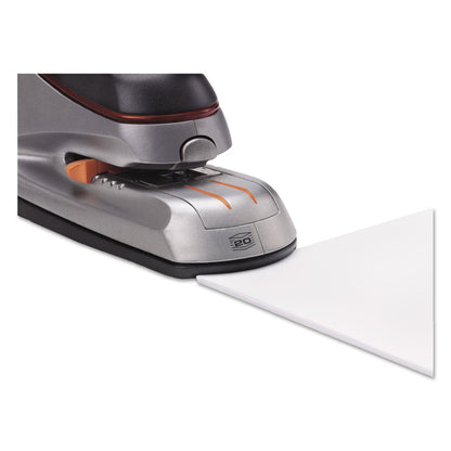 Swingline Optima 20 Electric Stapler, 20-Sheet Capacity, Silver