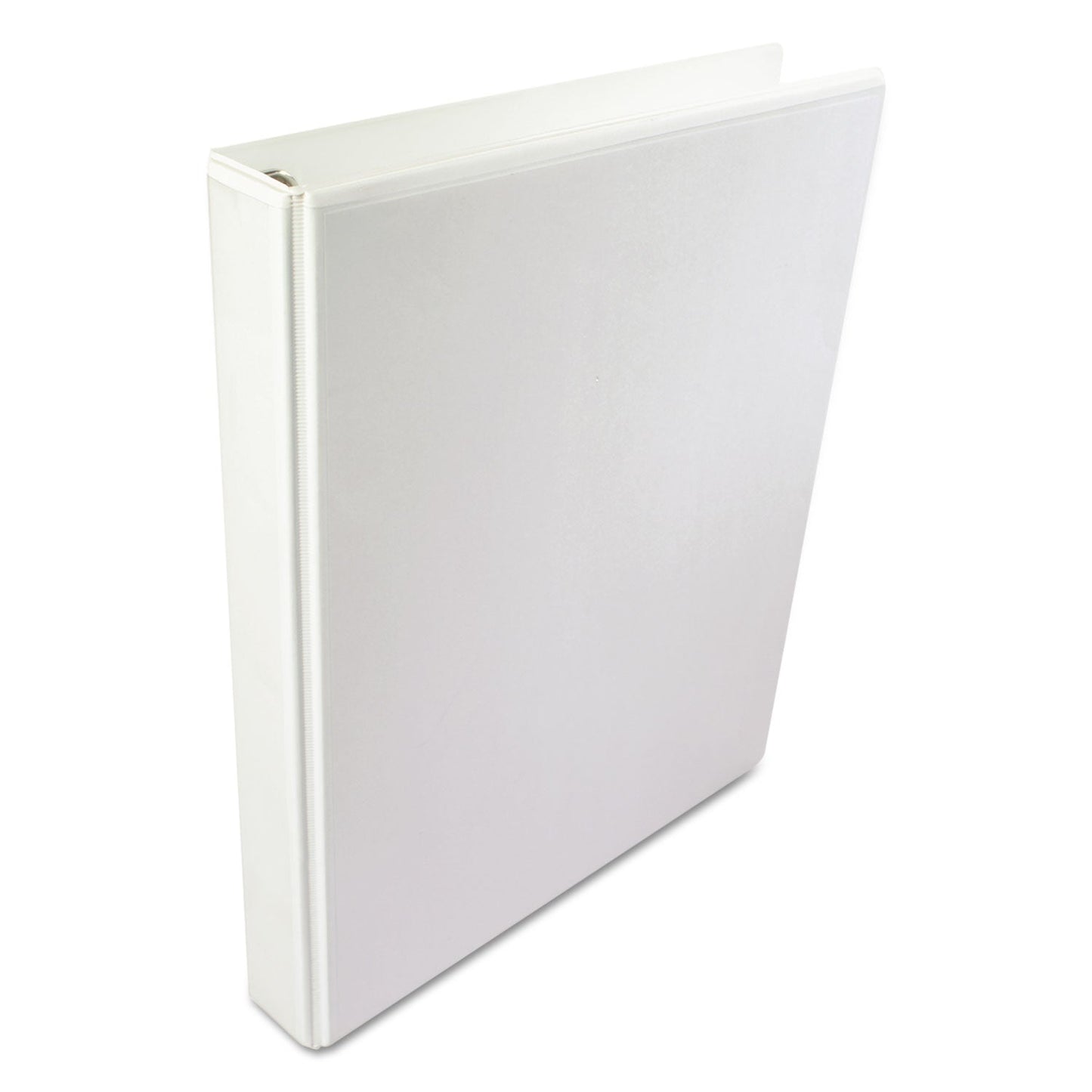 Wilson Jones A4 International Round Ring View Binder, 4 Rings, 1" Capacity, 11.63 x 8.13, White
