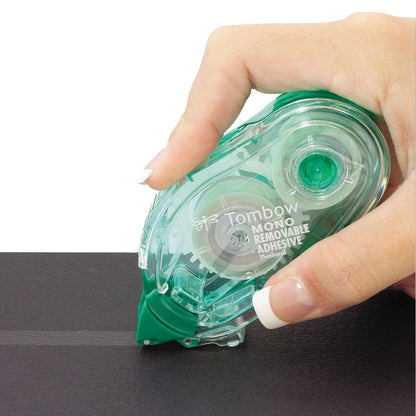 Tombow MONO Removable Adhesive Refill, 0.33" x 39.33 ft, Dries Light Green