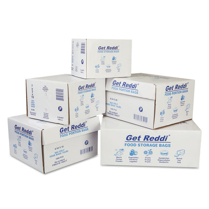 Inteplast Group Food and Utility Bags, 8 qt, 1.2 mil, 8" x 18", Clear, 1,000/Carton