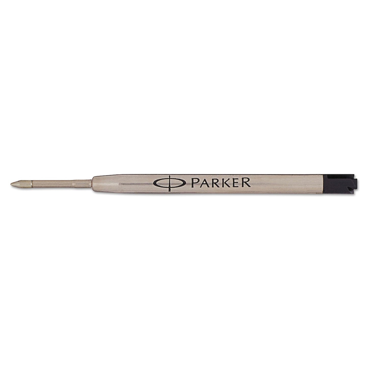Parker Refill for Parker Ballpoint Pens, Fine Conical Tip, Black Ink
