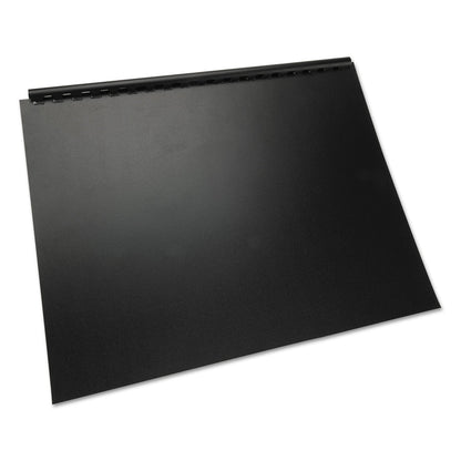 GBC 100% Recycled Poly Binding Cover, Black, 11 x 8.5, Unpunched, 25/Pack