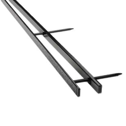GBC VeloBind Reclosable Spines, 200 Sheet Capacity, Black, 25/Pack