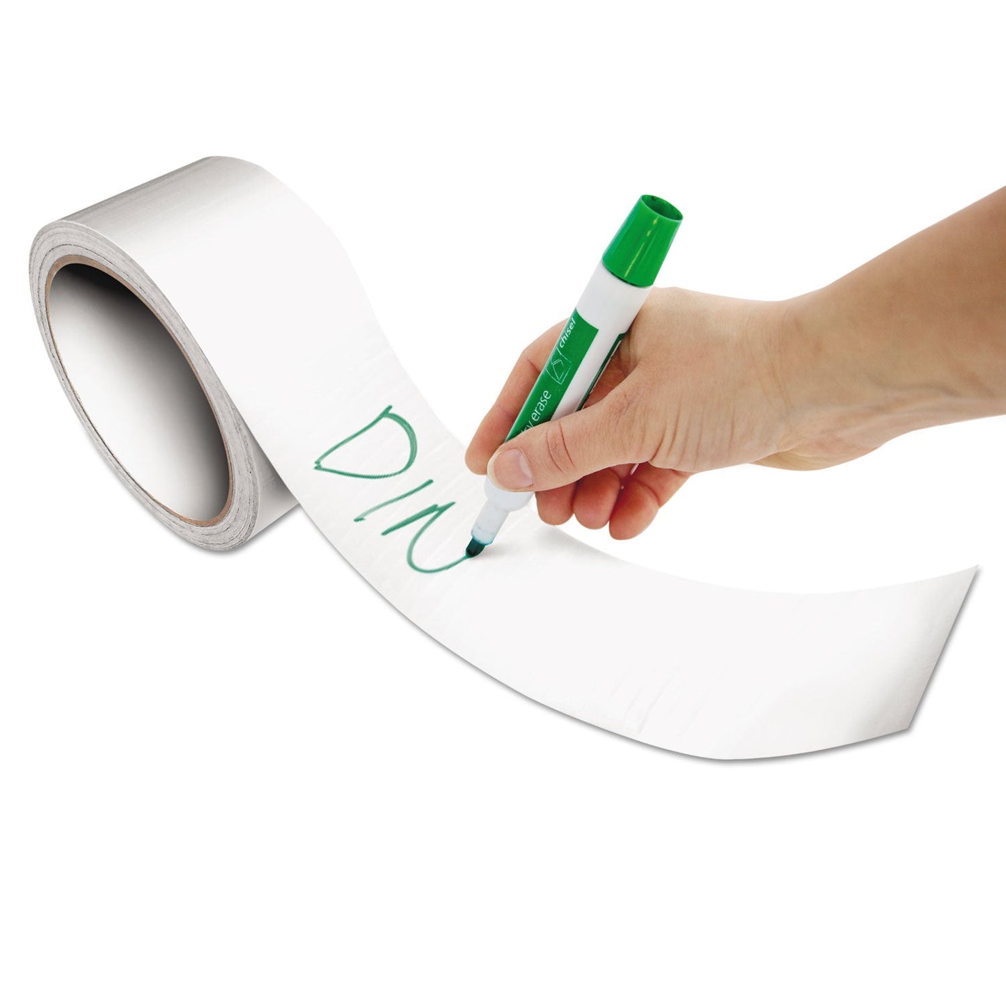 Scotch Dry Erase Tape, 3" Core, 1.88" x 5 yds, White