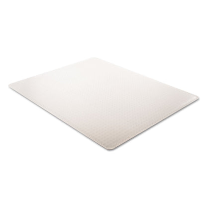 deflecto RollaMat Frequent Use Chair Mat, Medium Pile Carpet, Flat, 46 x 60, Rectangle, Clear