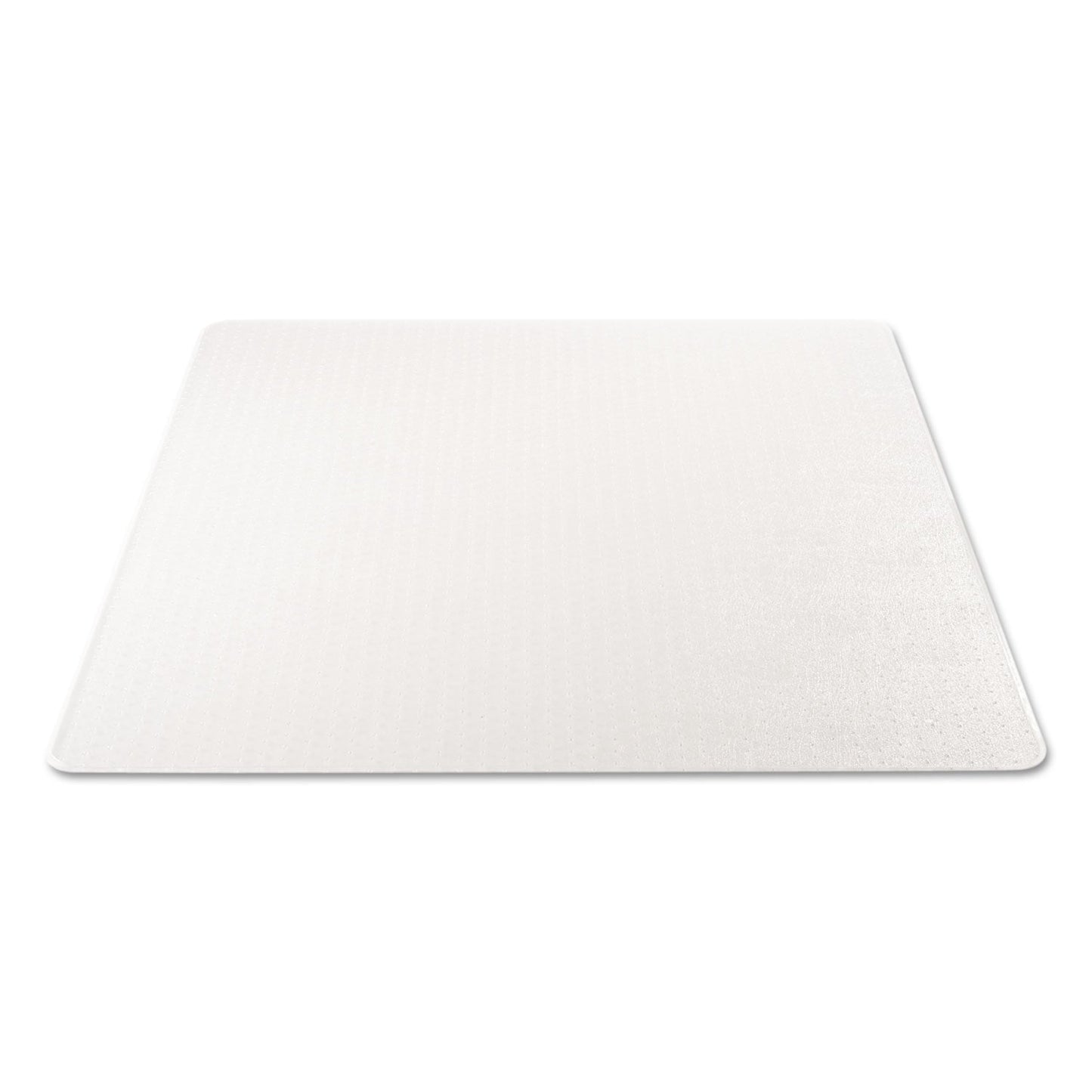 deflecto RollaMat Frequent Use Chair Mat, Medium Pile Carpet, Flat, 46 x 60, Rectangle, Clear
