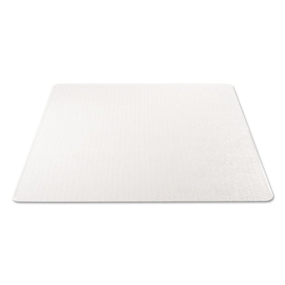 deflecto RollaMat Frequent Use Chair Mat, Medium Pile Carpet, Flat, 46 x 60, Rectangle, Clear