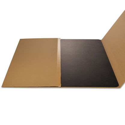 deflecto EconoMat Occasional Use Chair Mat for Low Pile Carpet, 46 x 60, Rectangular, Black
