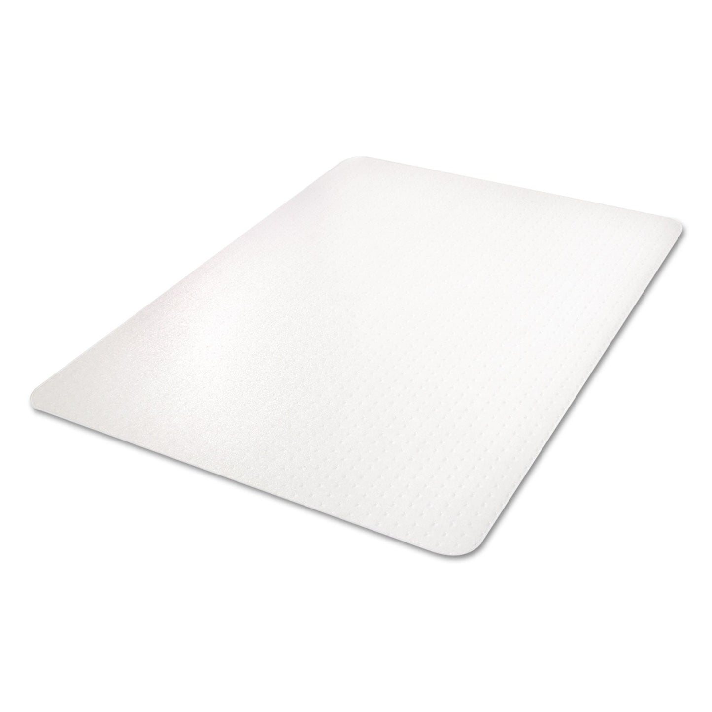 deflecto All Day Use Chair Mat - All Carpet Types, 45 x 53, Rectangle, Clear
