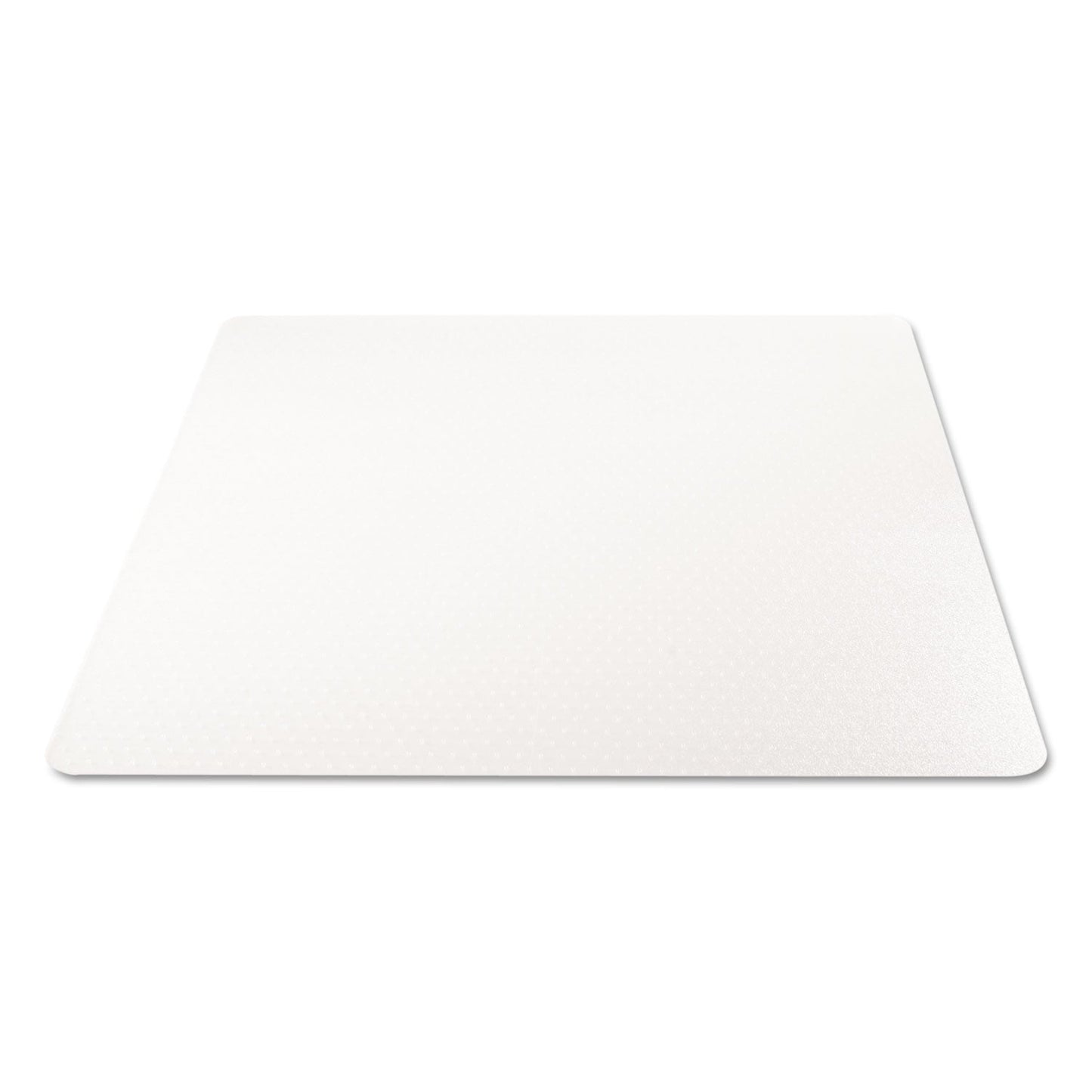 deflecto All Day Use Chair Mat - All Carpet Types, 45 x 53, Rectangle, Clear