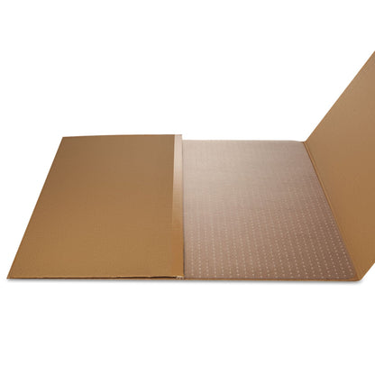 deflecto All Day Use Chair Mat - All Carpet Types, 36 x 48, Rectangular, Clear