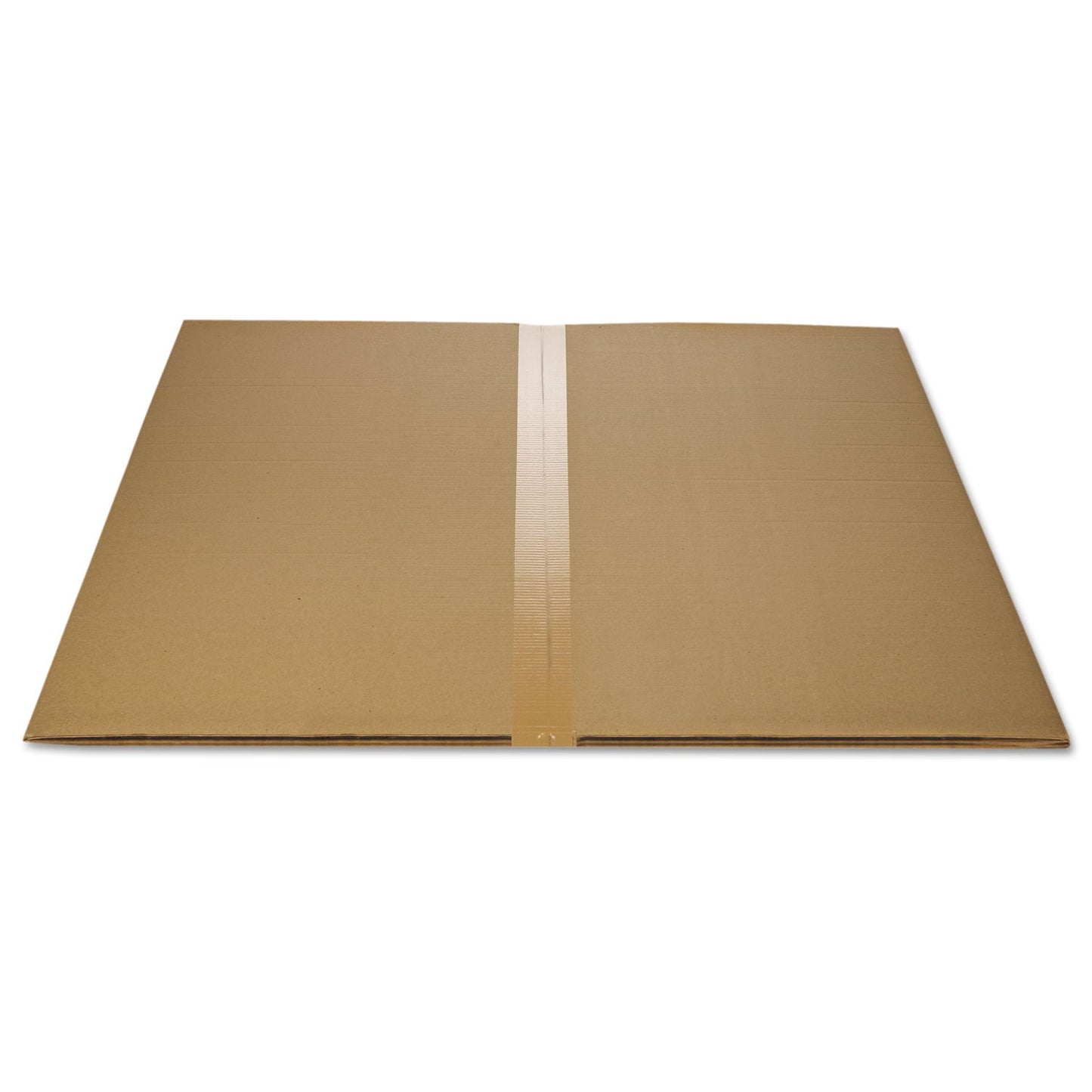 deflecto EconoMat All Day Use Chair Mat for Hard Floors, 36 x 48, Lipped, Clear
