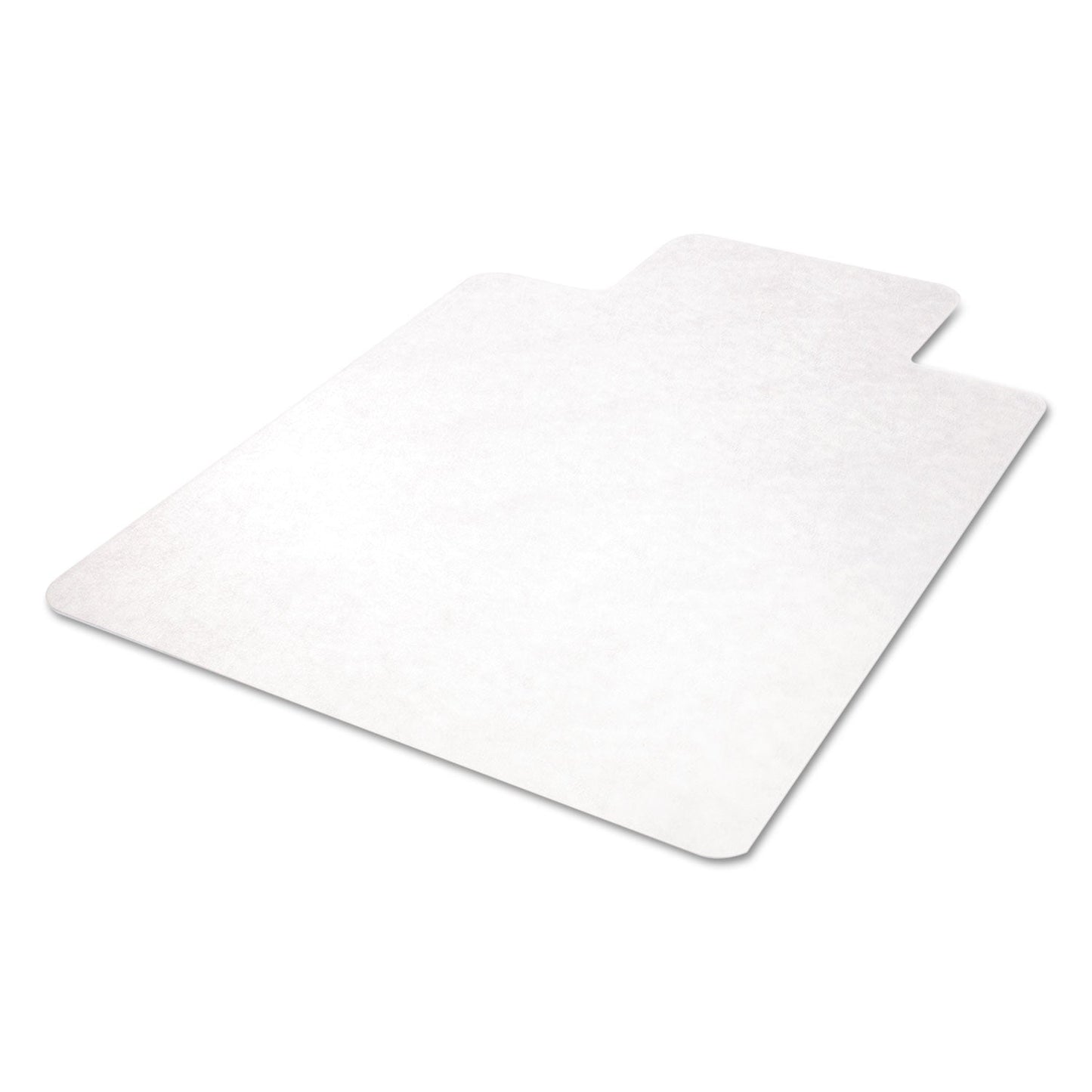 deflecto EconoMat All Day Use Chair Mat for Hard Floors, 36 x 48, Lipped, Clear