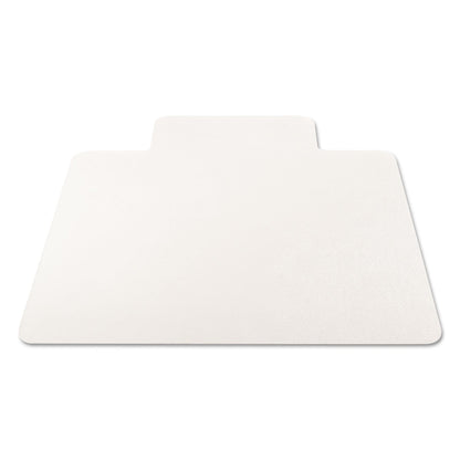 deflecto EconoMat All Day Use Chair Mat for Hard Floors, 36 x 48, Lipped, Clear