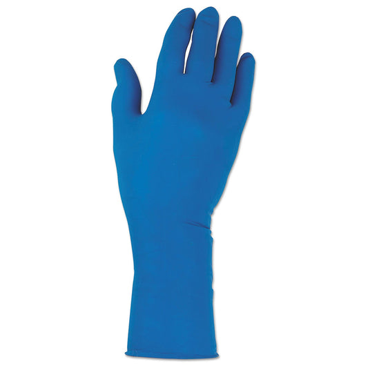 KleenGuard G29 Solvent Resistant Gloves, 295 mm Length, Large/Size 9, Blue, 500/Carton