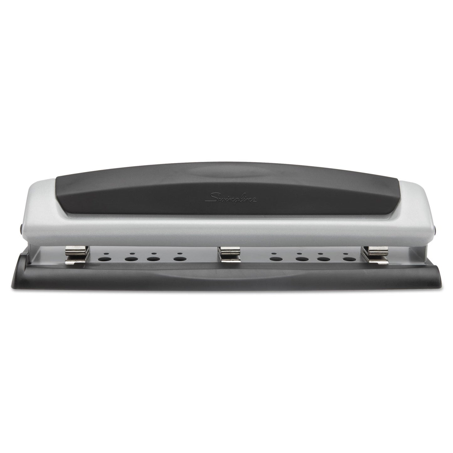 Swingline 10-Sheet Precision Pro Desktop Two- to Three-Hole Punch, 9/32" Holes