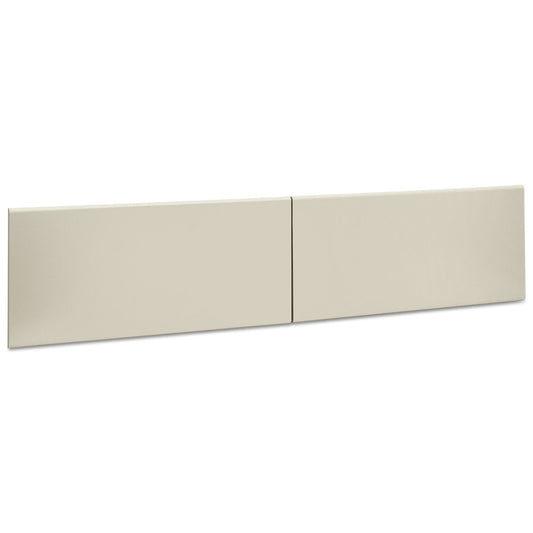 HON 38000 Series Hutch Flipper Doors For 72"w Open Shelf, 36w x 15h, Light Gray