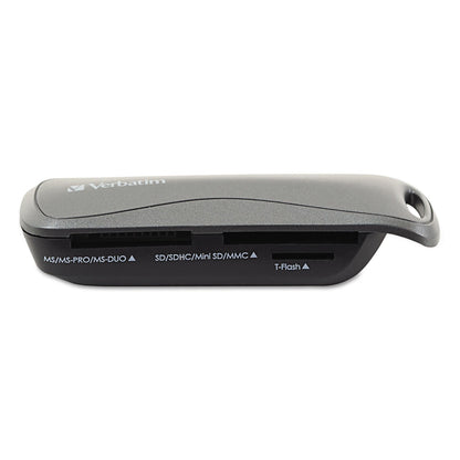 Verbatim Pocket Card Reader, 480 MBps, USB 2.0