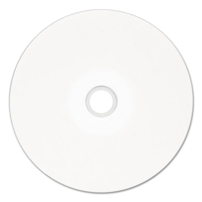 Verbatim DVD+R Recordable Disc, 4.7 GB, 16x, Spindle, Hub Printable, White, 50/Pack
