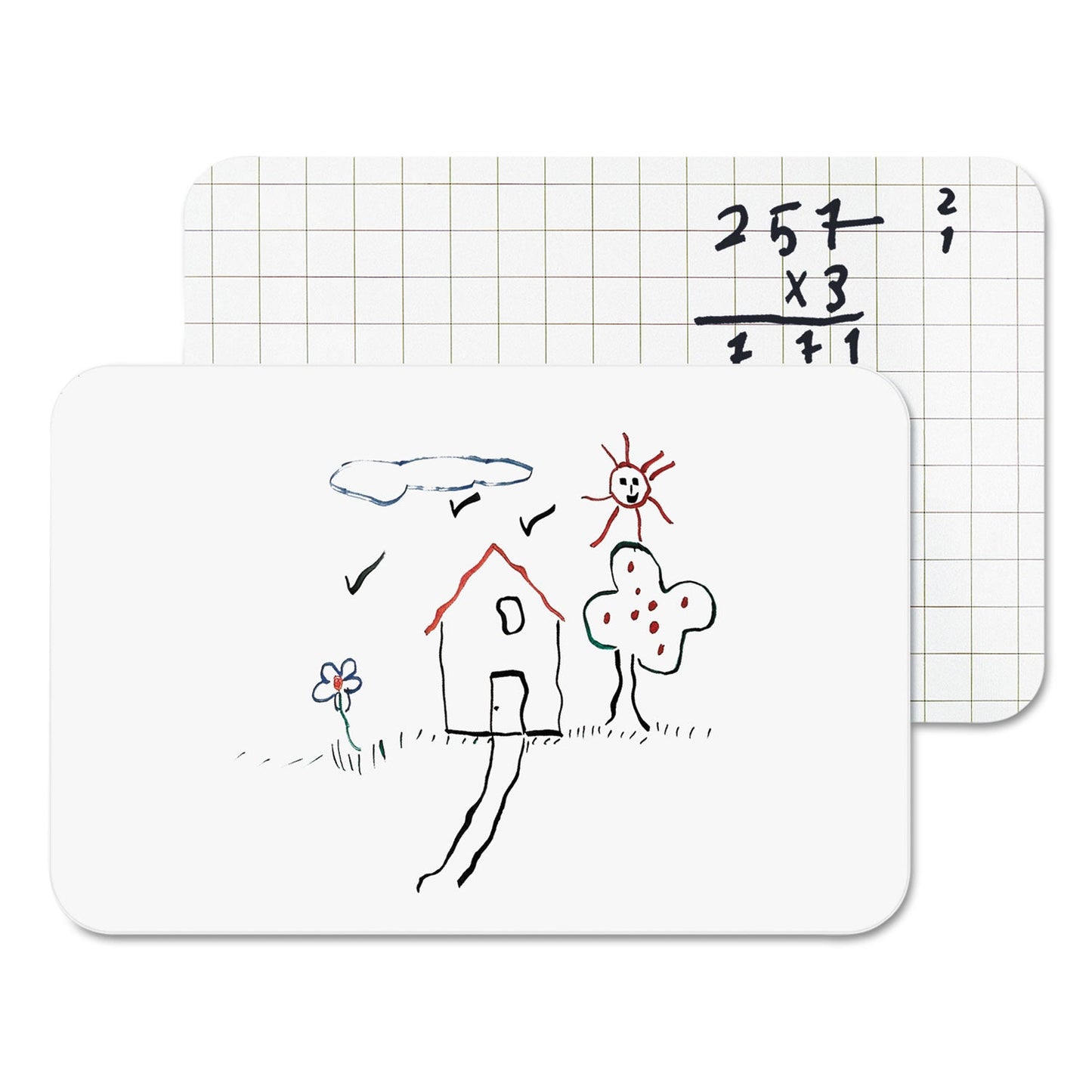 MasterVision Dry Erase Lap Board, 11 7/8 x 8 14, Frameless