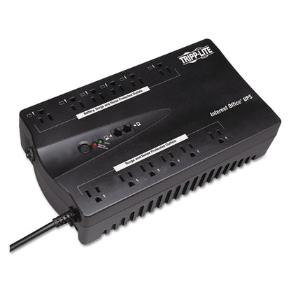Tripp Lite Internet Office Ultra-Compact Desktop Standby UPS, 12 Outlets, 900 VA, 420 J