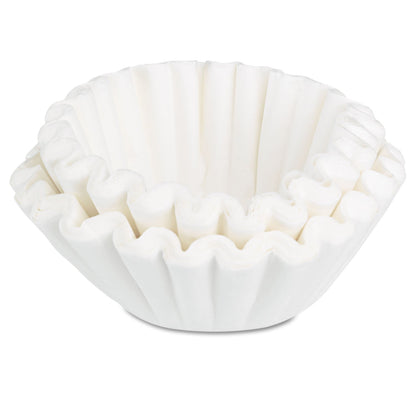 BUNN Coffee Filters, 8 to 12 Cup Size, Flat Bottom, 100/Pack, 12 Packs/Carton