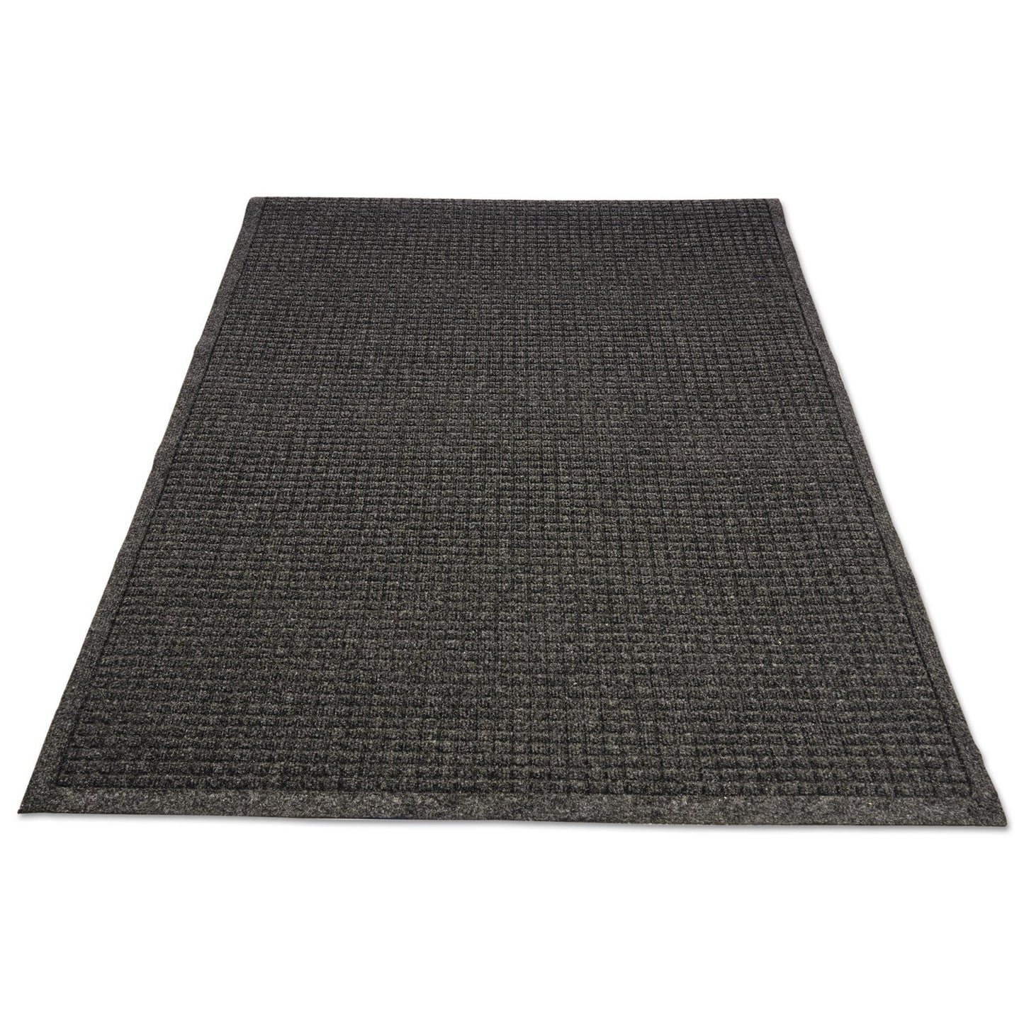 Guardian EcoGuard Indoor/Outdoor Wiper Mat, Rubber, 36 x 120, Charcoal