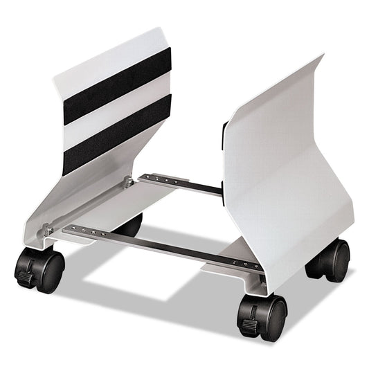 Fellowes Premium CPU Stand, Supports 50 lb, 8w x 9d x 9.5h, Platinum