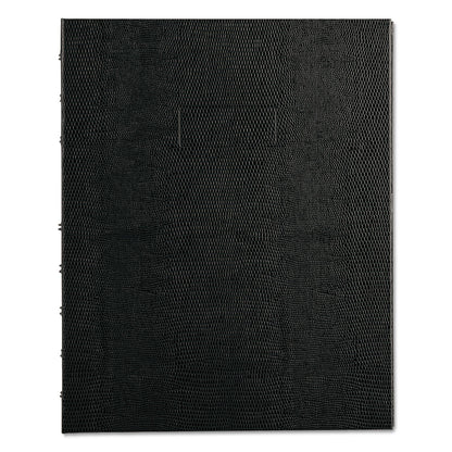 Blueline NotePro Notebook, 1 Subject, Narrow Rule, Black Cover, 9.25 x 7.25, 75 Sheets