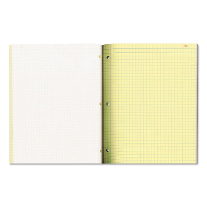 National Duplicate Laboratory Notebooks, Quadrille Rule Sets, Brown Cover, 11 x 9.25, 100 Two-Sheet Sets