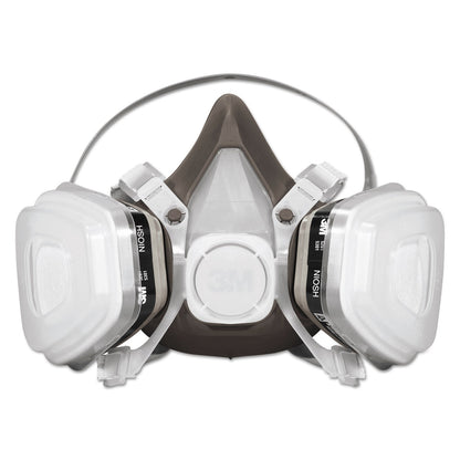 3M Half Facepiece Disposable Respirator Assembly, Large