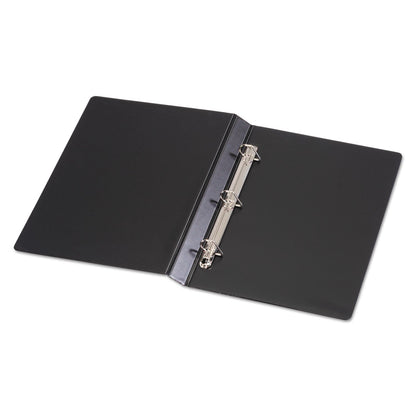 Cardinal Legal Slant D Ring Binder, 3 Rings, 1" Capacity, 14 x 8.5, Black