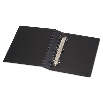 Cardinal Legal Slant D Ring Binder, 3 Rings, 2" Capacity, 14 x 8.5, Black