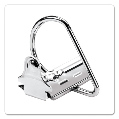 Cardinal ExpressLoad ClearVue Locking D-Ring Binder, 3 Rings, 2" Capacity, 11 x 8.5, White