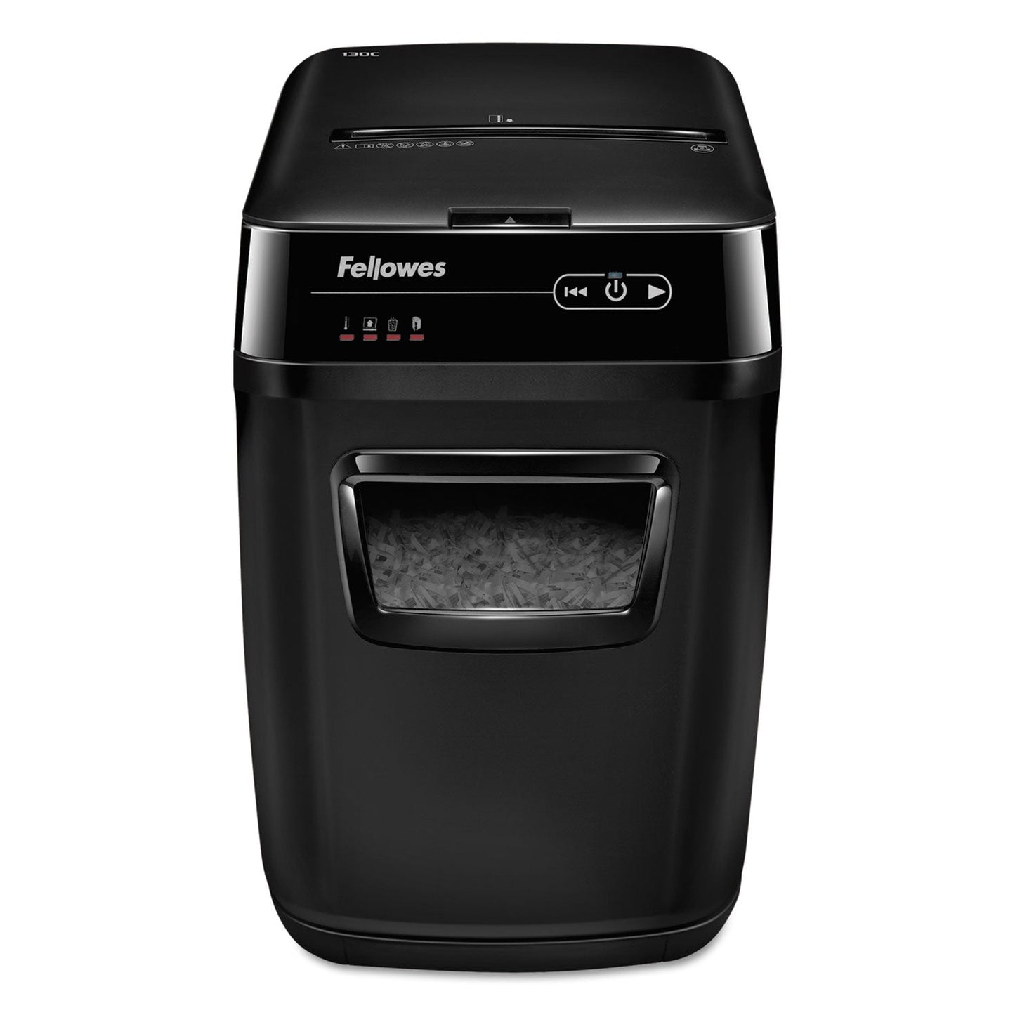 Fellowes AutoMax 150C Auto Feed Cross-Cut Shredder, 150 Auto/8 Manual Sheet Capacity